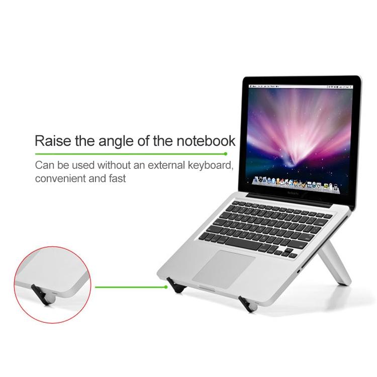 Triangle Cooling Bracket for Tablets Laptops and Desktops - White 8