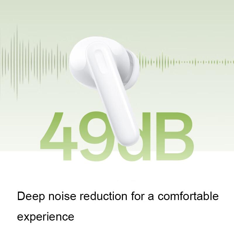 Wireless Active Noise-cancelling Earbuds for Sports and Music - Green 8