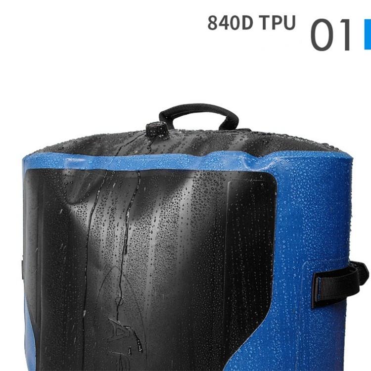 60L Waterproof Backpack For Swimming Diving Surfing Large Capacity Mountaineering Bag - Blue 15