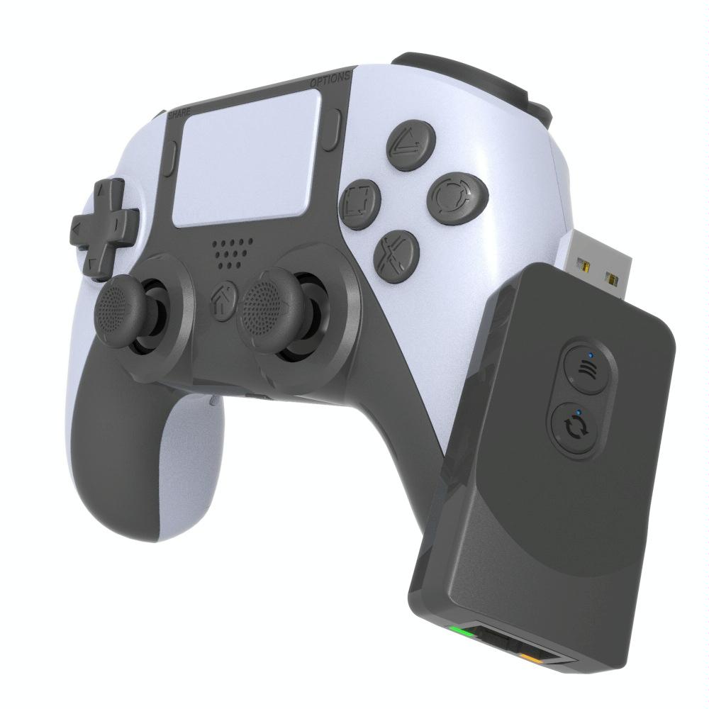 Wireless Bluetooth Game Controller for Ps5 / Ps4 / Pc - Black + Black 10