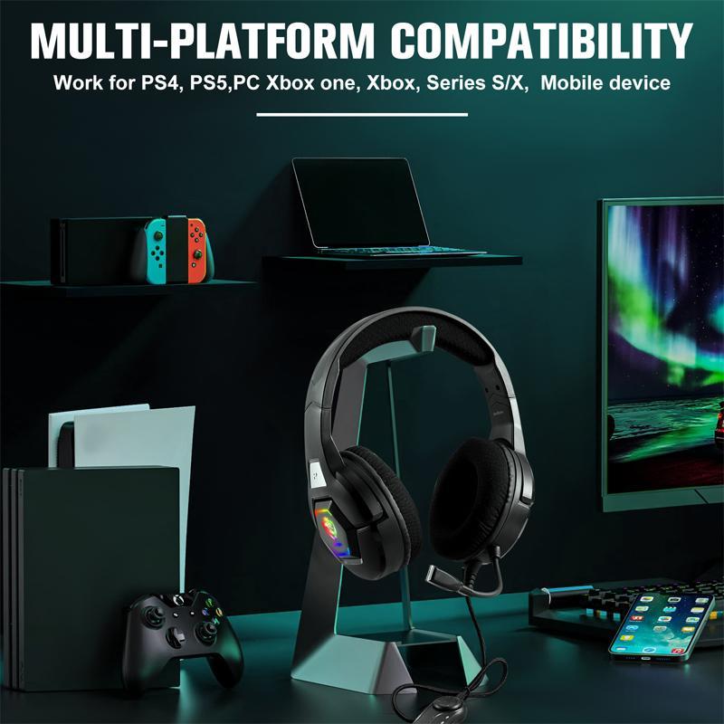 Omni-Directional Esports Headset 1.9M Length - White 6