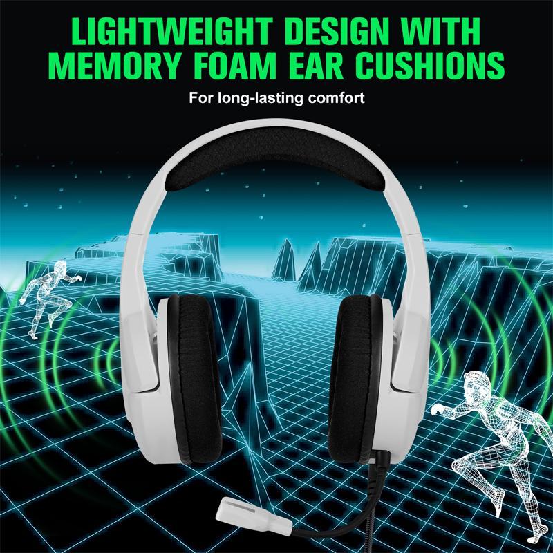 Omni-Directional Esports Headset 1.9M Length - White 13