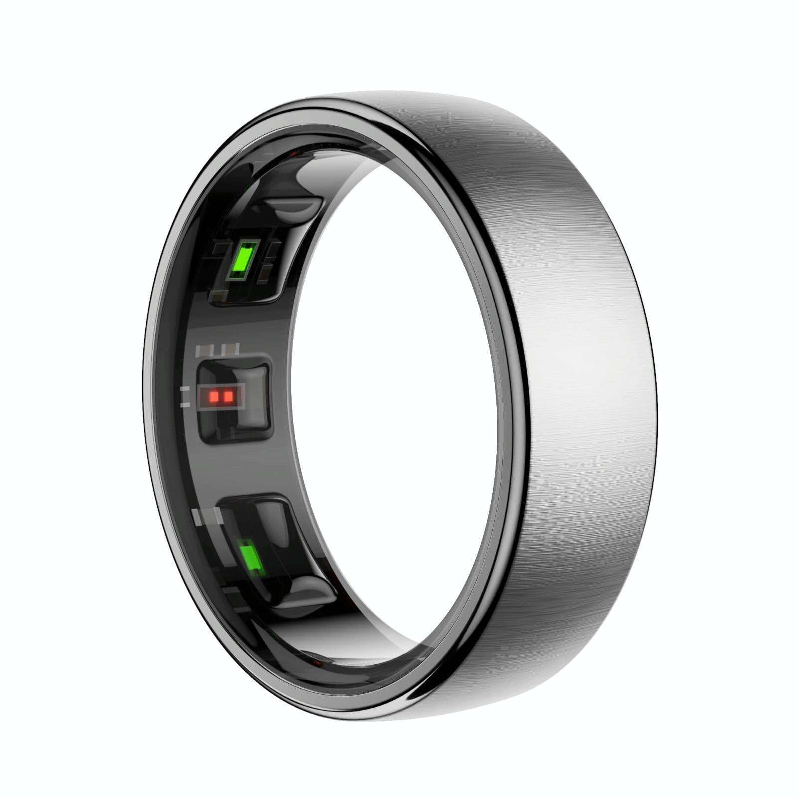 Smart Ring Heart Rate Blood Oxygen Sleep Sports Size 13 - Gold 11
