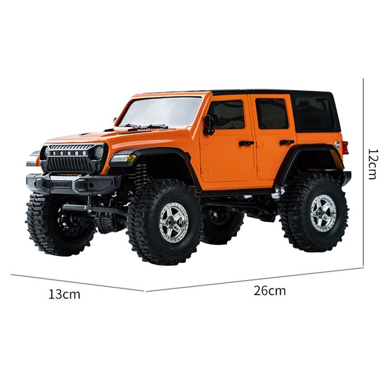 Off-road Climbing Rc Vehicle with 4wd Drive - Orange 3
