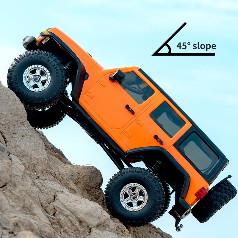 Off-road Climbing Rc Vehicle with 4wd Drive - Orange 11