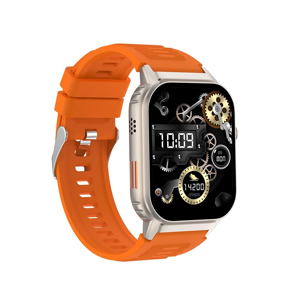 2.01 Inch Waterproof Smart Watch With Bluetooth Call & Health Tracking - Black 3
