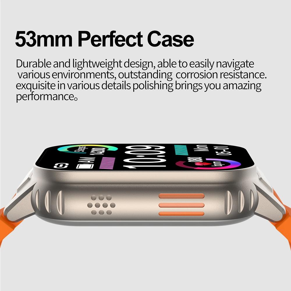 2.01 Inch Waterproof Smart Watch With Bluetooth Call & Health Tracking - Black 11