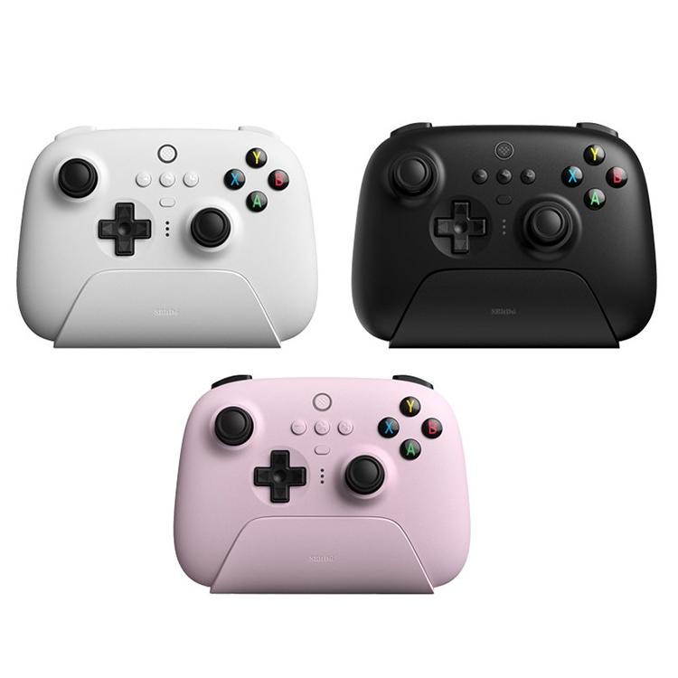 Wireless Gaming Controller + Charging Dock for Pc / Windows 10 / 11 / Steam Deck - 2.4g - Black 3