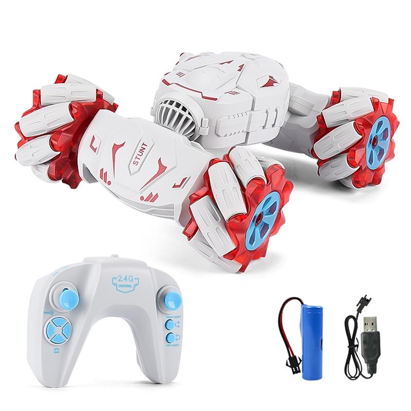Stunt Car with 2.4g Remote Control - Single Rc Torsion Design - Blue 4