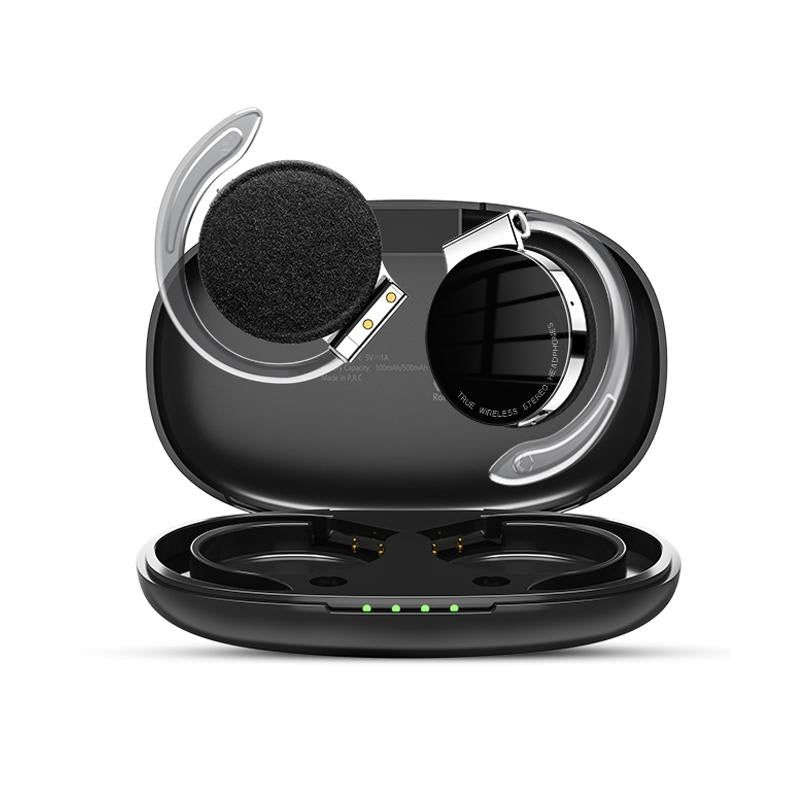 Waterproof Wireless Bluetooth Earphones with Noise Reduction - t & g F2 - White