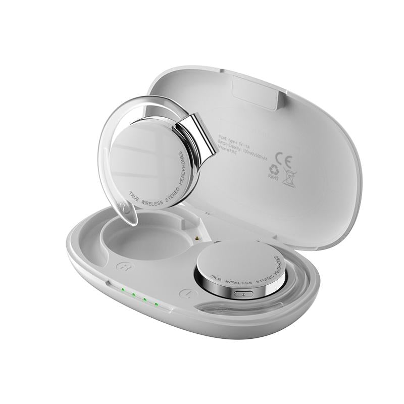 Waterproof Wireless Bluetooth Earphones with Noise Reduction - t & g F2 - White 10