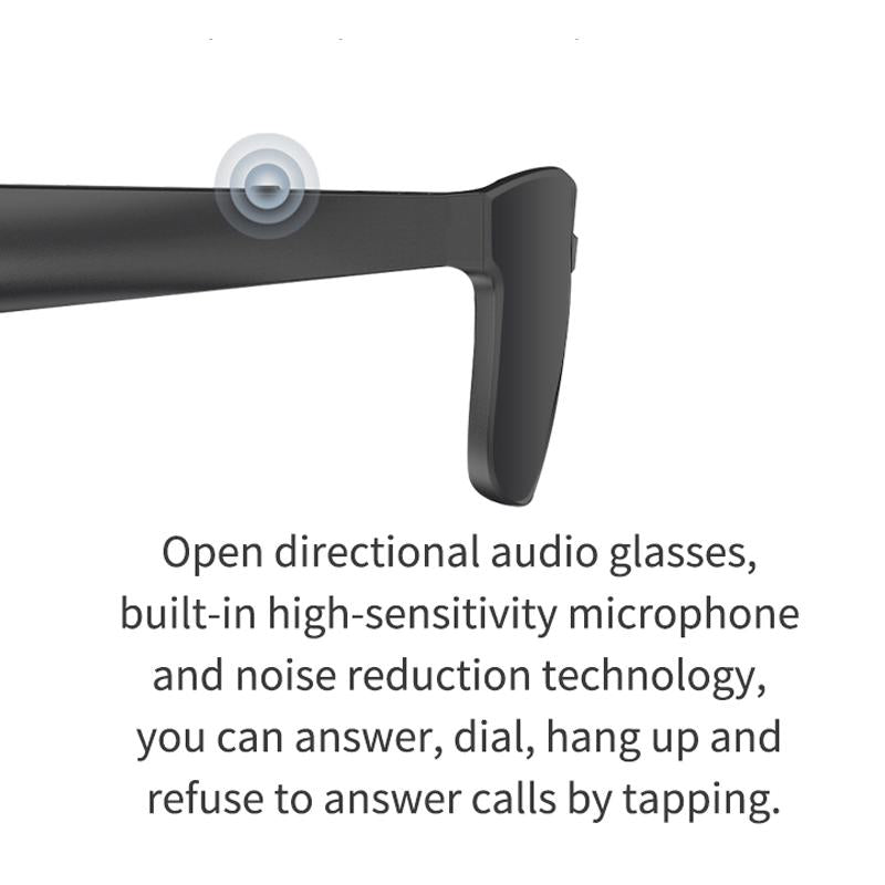 Smart Audio Sunglasses with Bluetooth Earphone - A13 - Brown 7