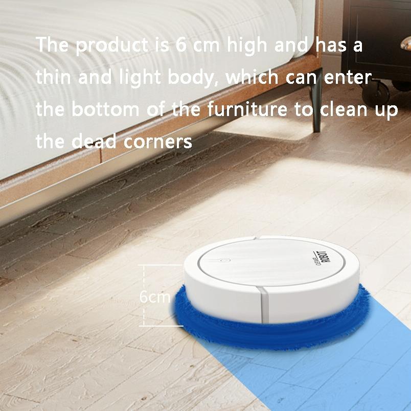 Smart Dual-purpose Sweeper - Fully Automatic - Elegant White 7