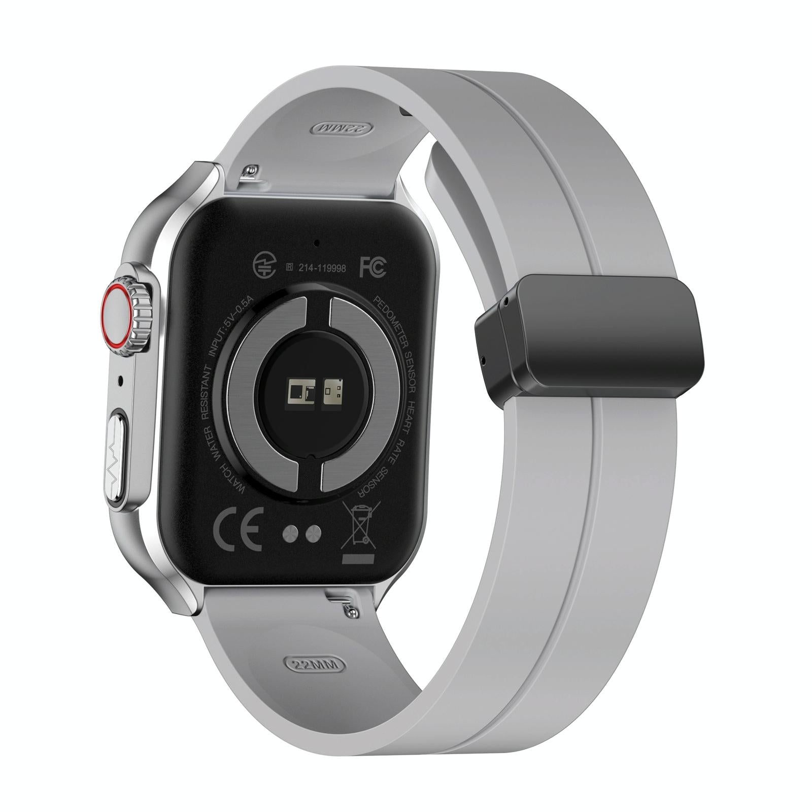 1.96 Inch Bt Call / Heart Rate / Blood Pressure / Blood Oxygen - Blue 4