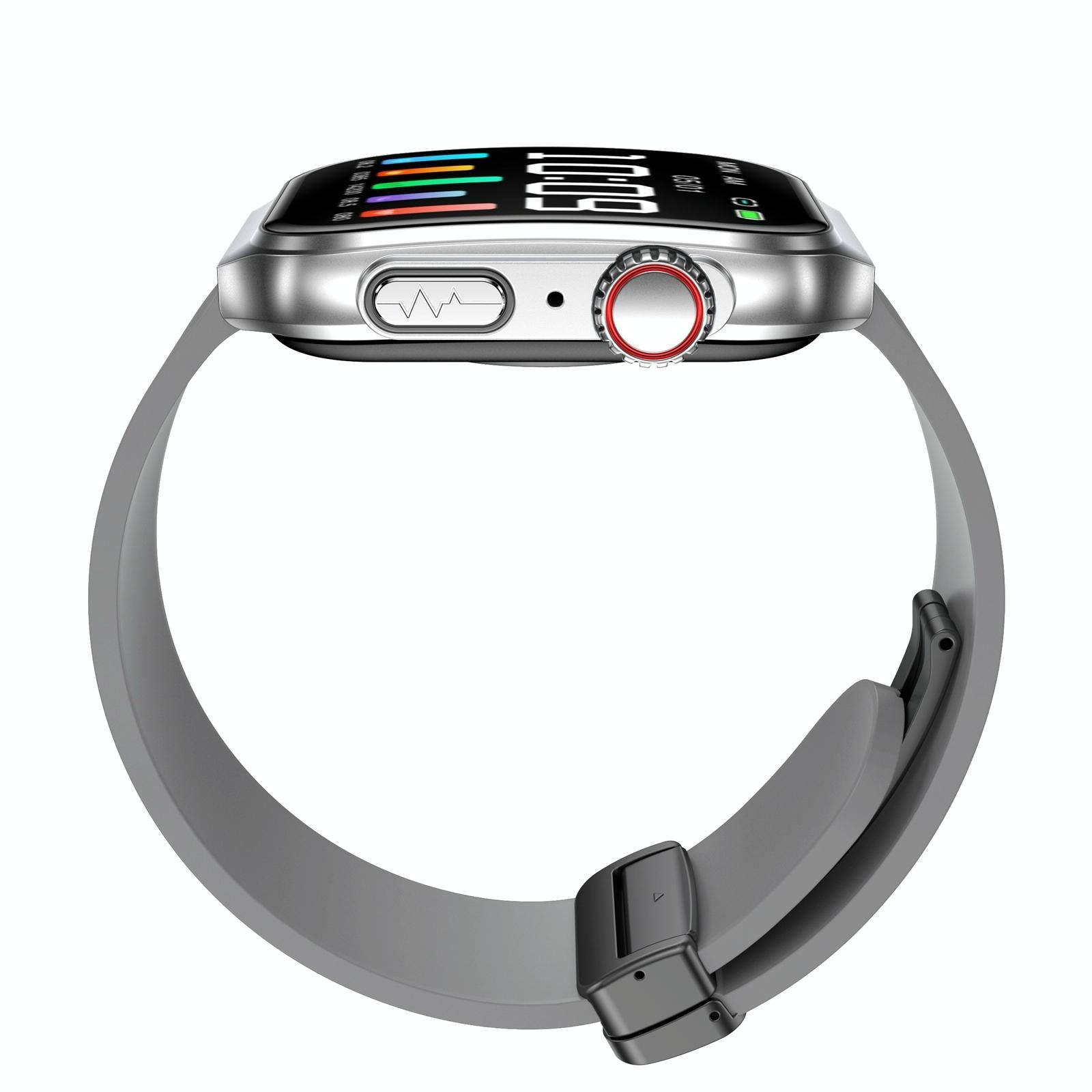 1.96 Inch Bt Call / Heart Rate / Blood Pressure / Blood Oxygen - Blue 5
