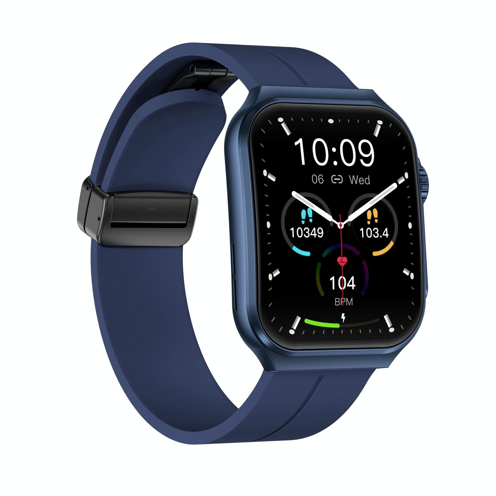 1.96 Inch Bt Call / Heart Rate / Blood Pressure / Blood Oxygen - Blue 15