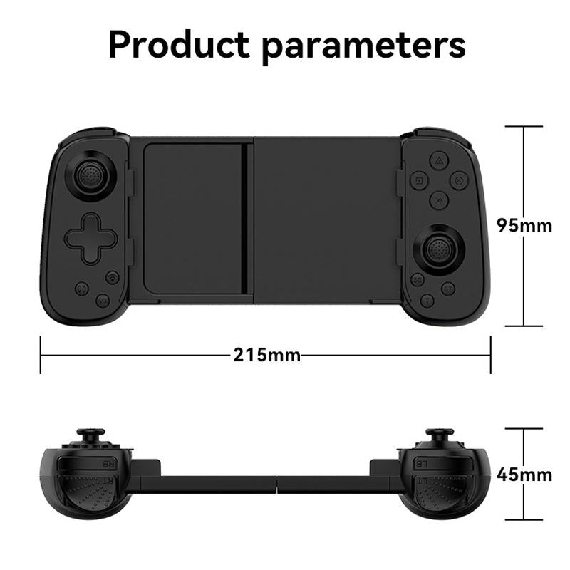 Versatile Retractable Gamepad for Pc / Android / Ios / Win / Mac / Switch - White 8