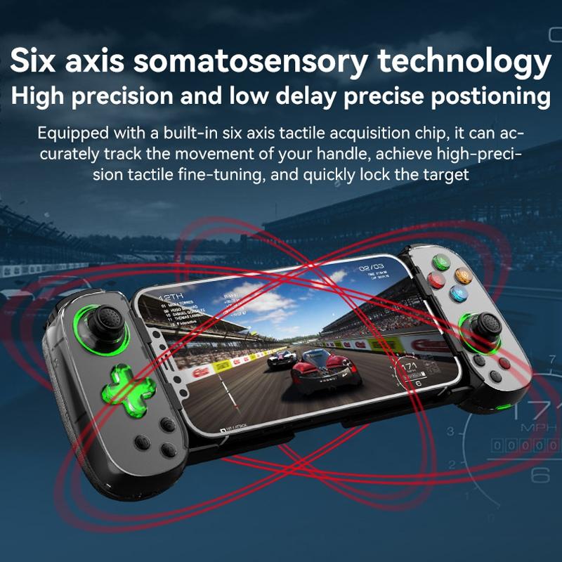 Versatile Retractable Gamepad for Pc / Android / Ios / Win / Mac / Switch - White 12