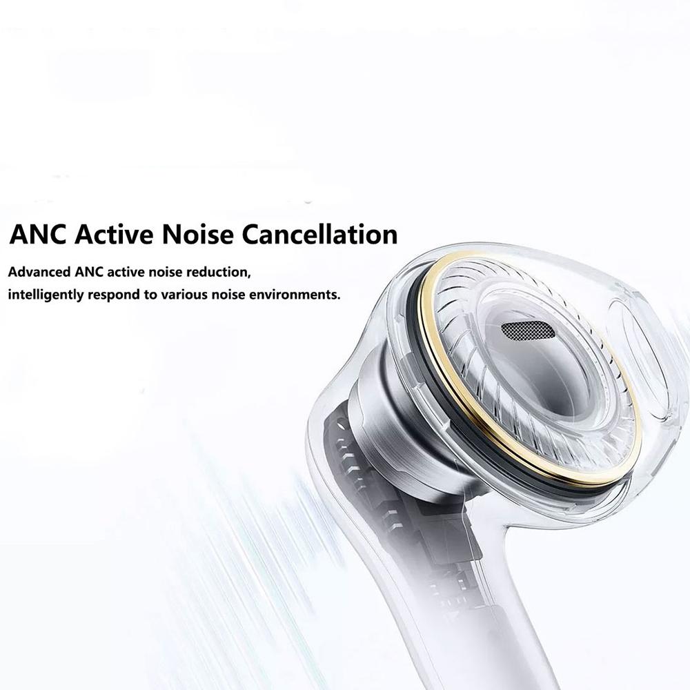 Waterproof Tws Air Pro Active Noise Reduction Bluetooth Earphones - White 6