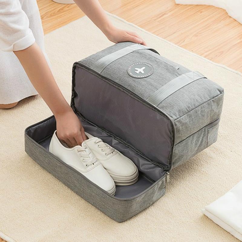 Travel-ready Waterproof Beach Bag with Double Layer Design - Orange Powder 5