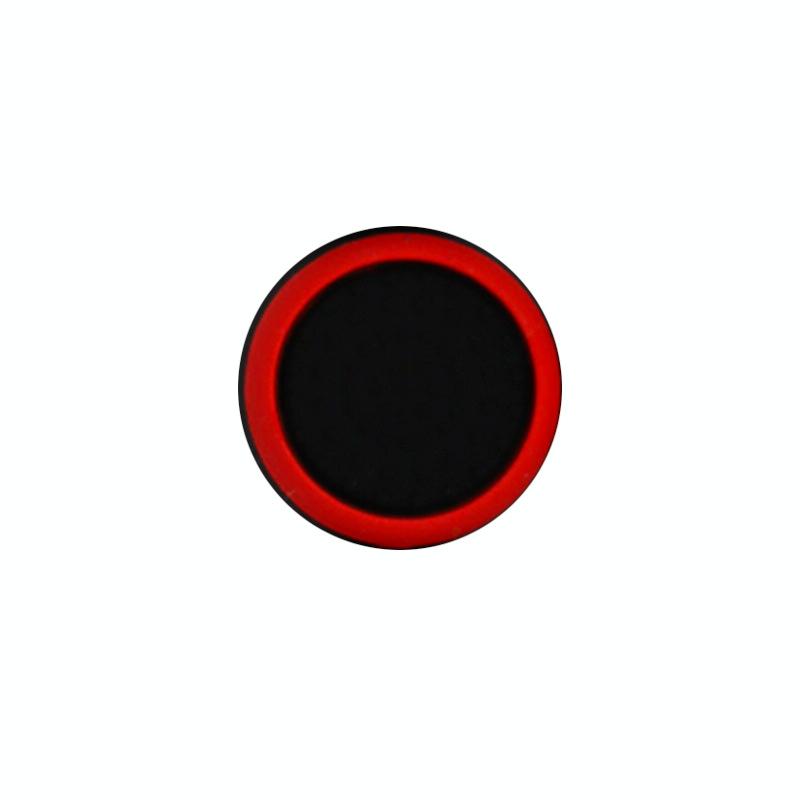 10-piece Luminous Gamepad Button Caps for Ps5 / Ps4 / Ps3 / Xbox one / 360 / Pro / Series x / s - Transparent Red Circle 15