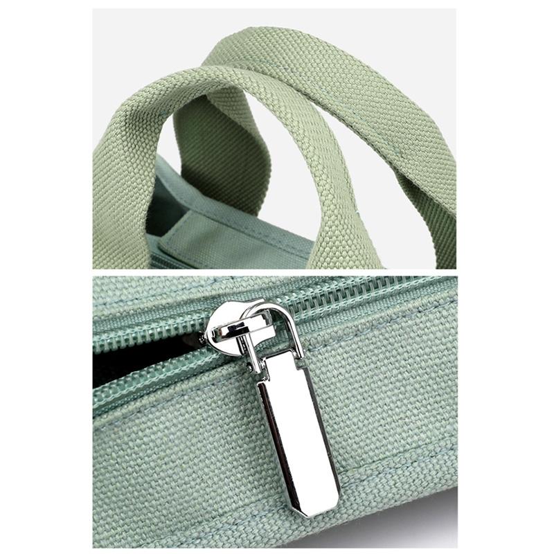 Multi Compartment Shoulder Bag - 3d Design - Green 6