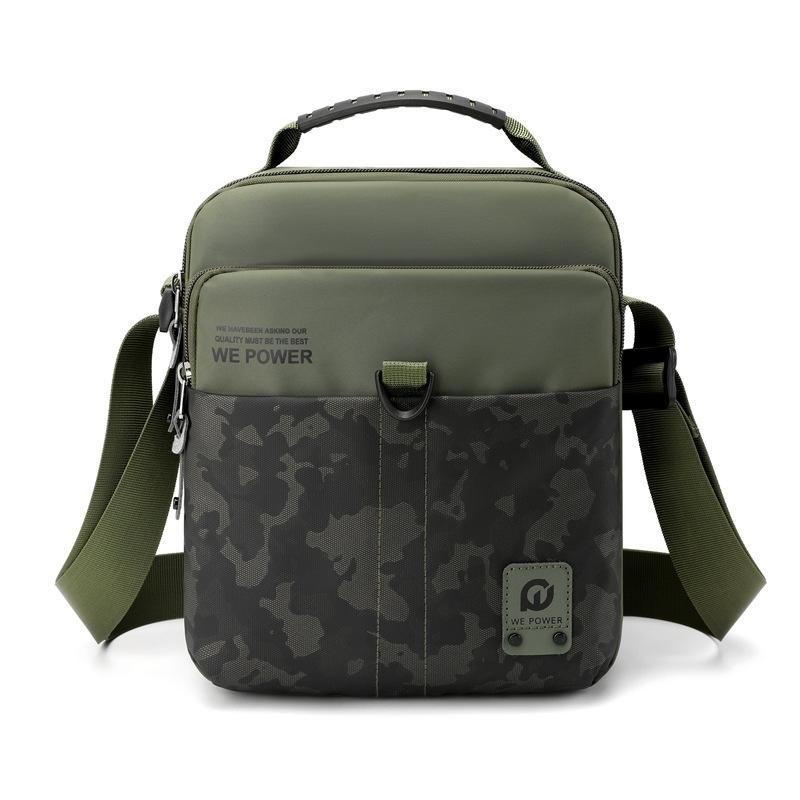 Outdoor Sport Messenger Bag Street Casual Design - Grey
