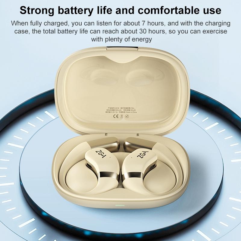 Wireless Bluetooth Earphones - Zga Gs18 Blade Ai - Beige 6