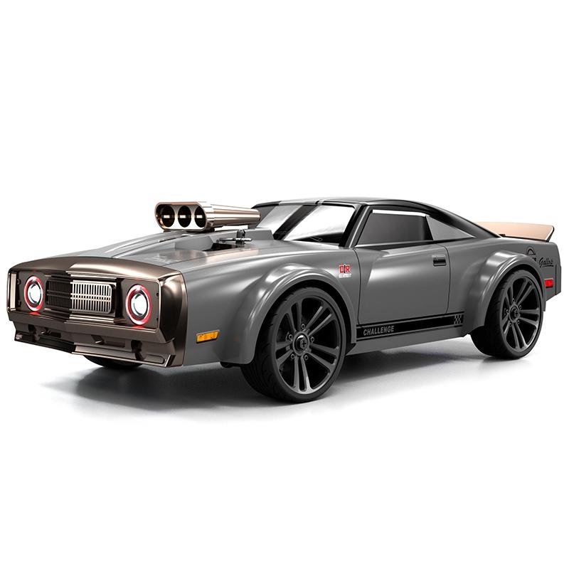 High Speed Electric Drift Rc Car - 4wd Muscle - Blue 11