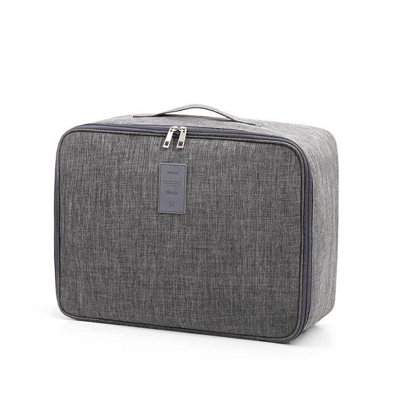 Large Capacity Cationic Trolley Suitcase for Trip Storage - Grey