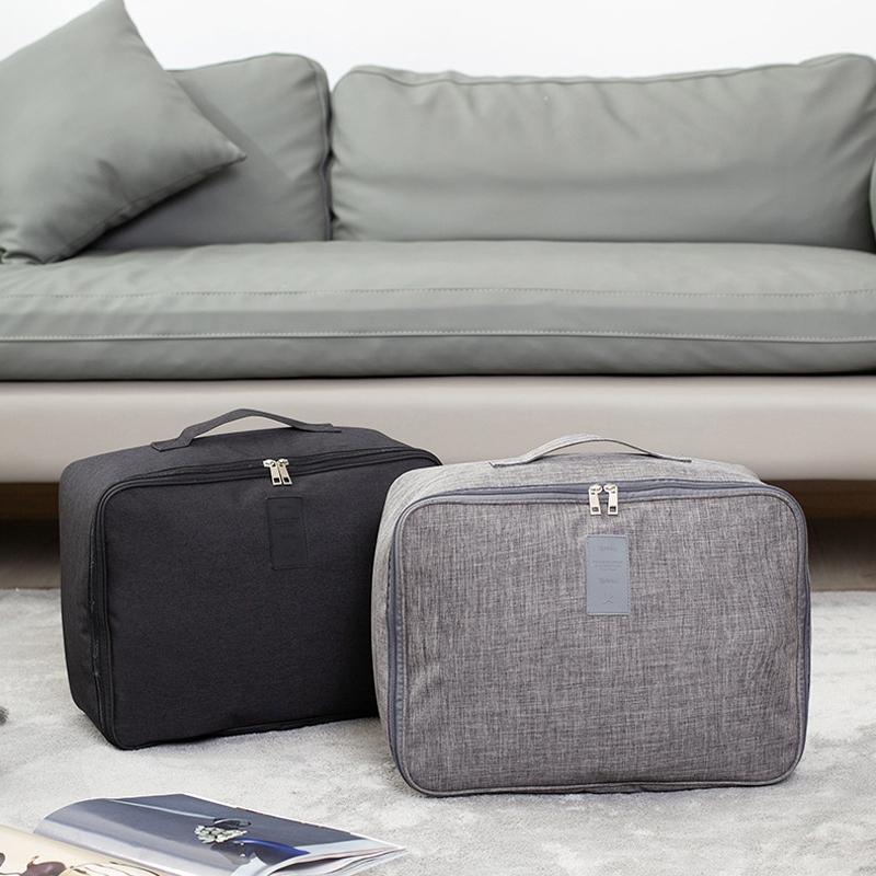 Large Capacity Cationic Trolley Suitcase for Trip Storage - Grey 3