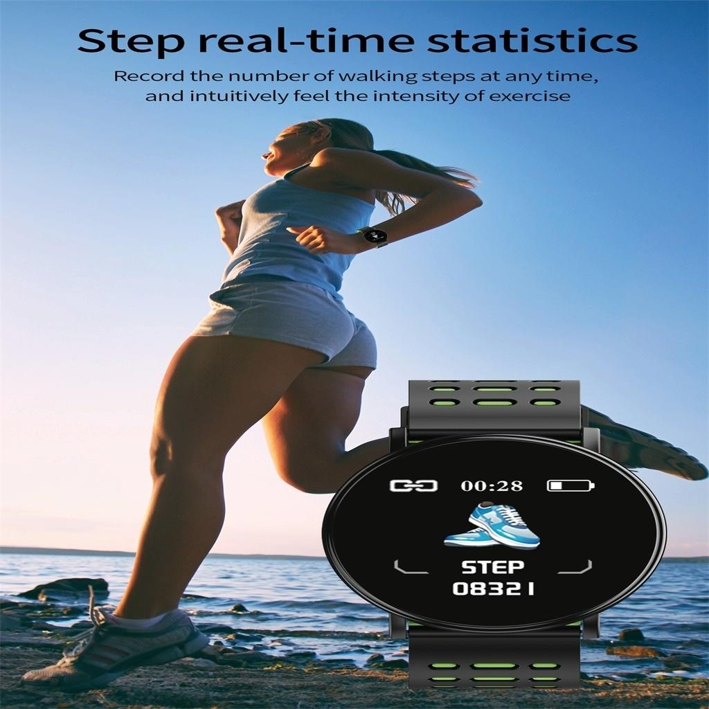 Smart Watch With Call Reminder And Health Monitoring - Blue 6