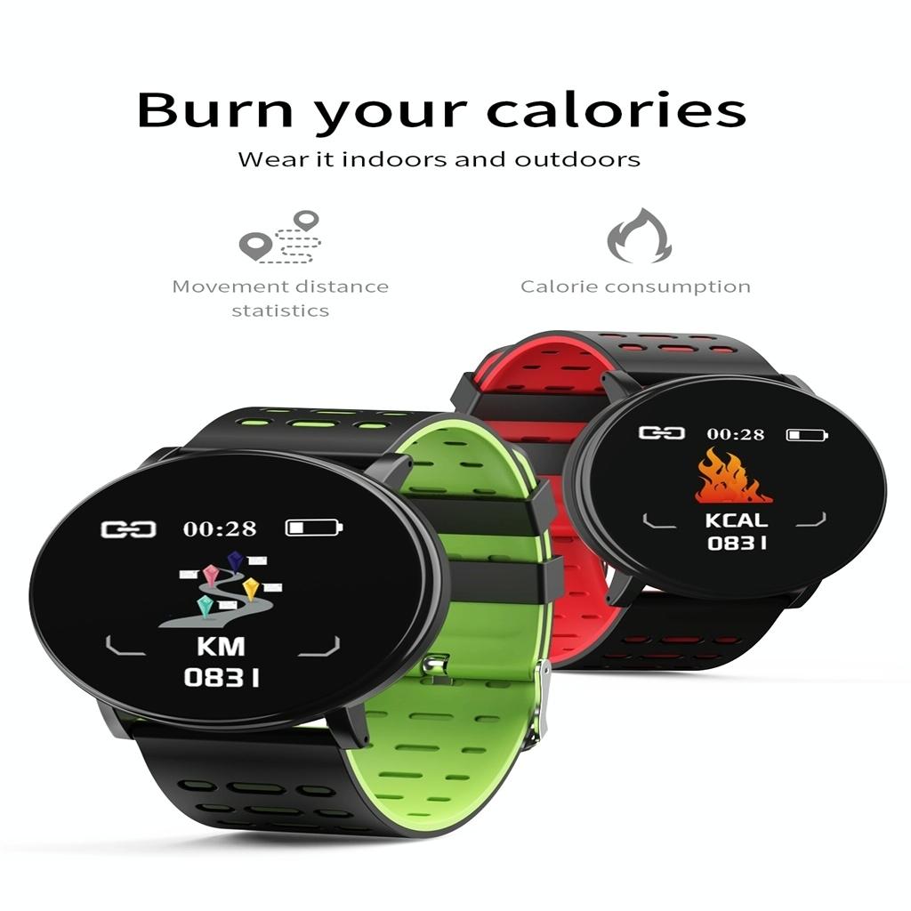 Smart Watch With Call Reminder And Health Monitoring - Blue 9