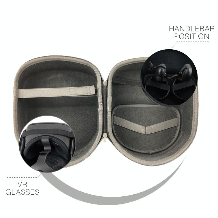 Meta Quest 1 Vr Glasses Bag - Integrated and Compact - Small Gray 10