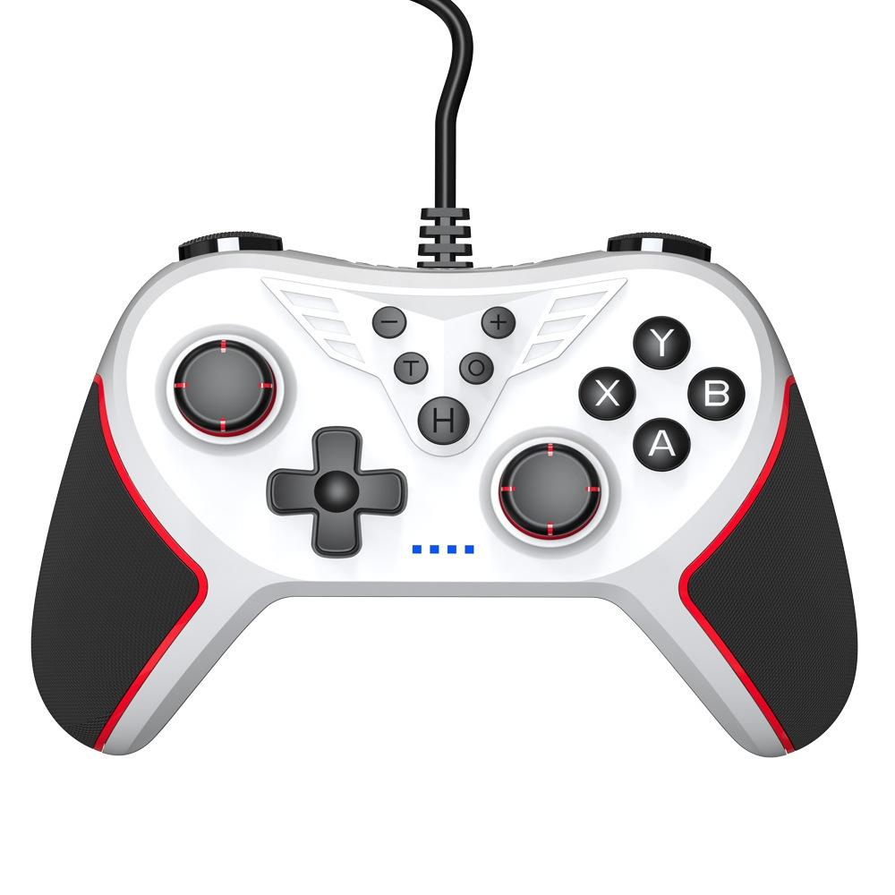 Usb Gamepad with Vibration and Burst for Switch / Pc - Black 9