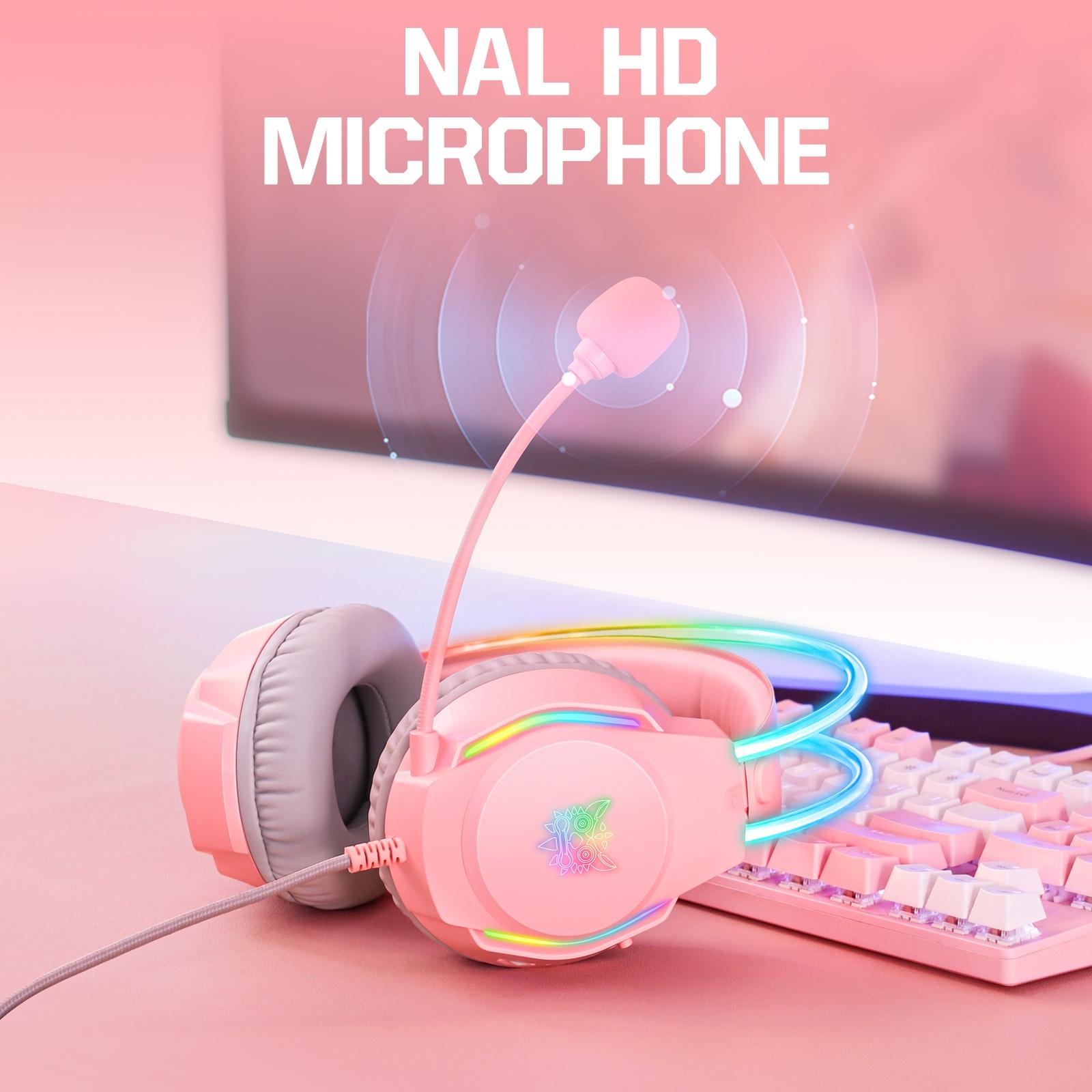 Rgb Wired Gaming Headset With Usb+3.5Mm - Black 5
