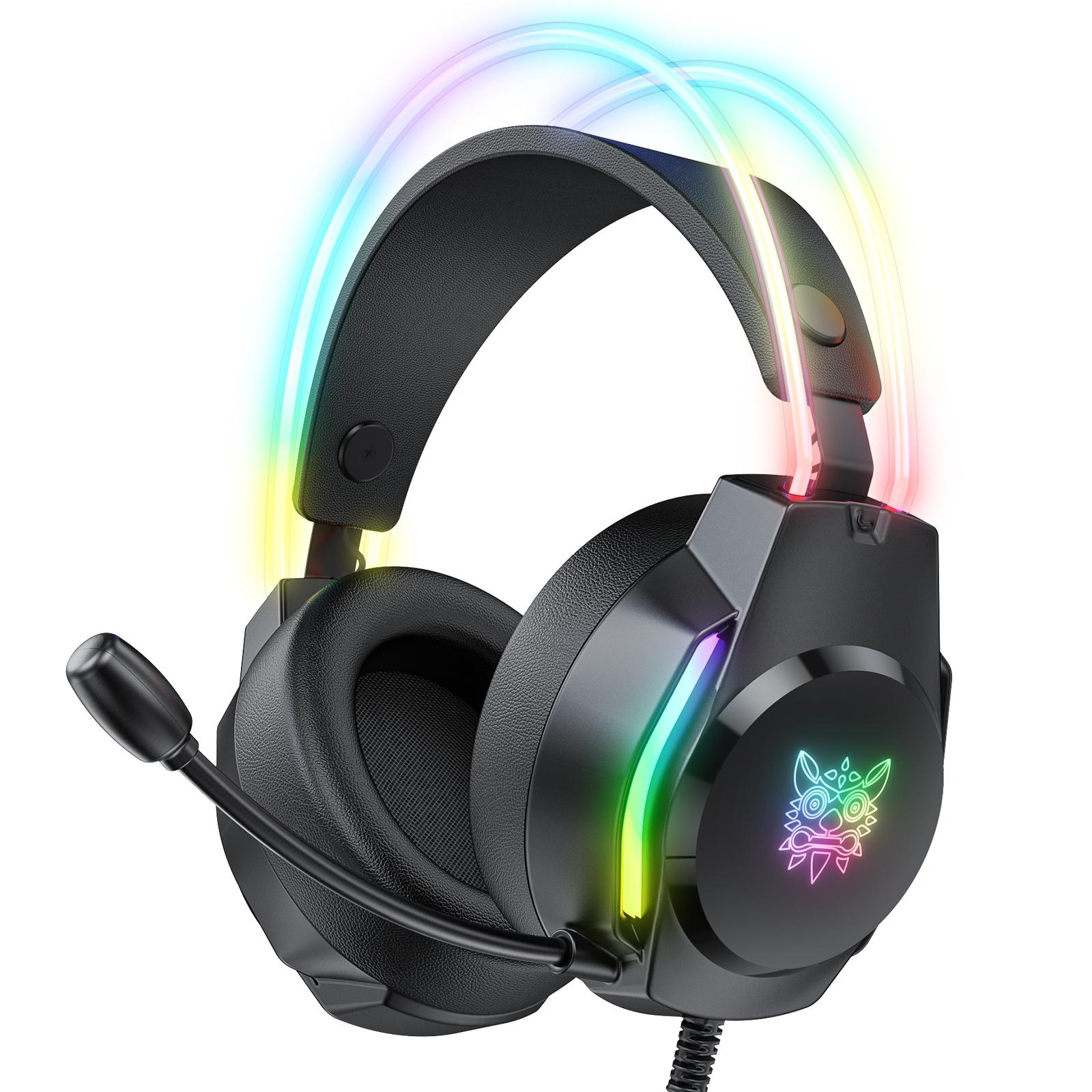 Rgb Wired Gaming Headset With Usb+3.5Mm - Black 8