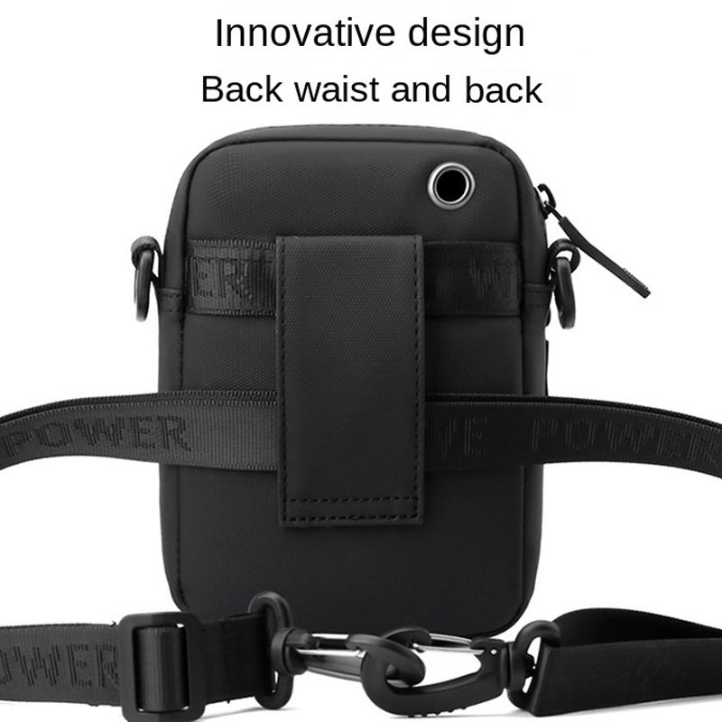 Small Shoulder Bag For Multi Functional Mobile Phones Compact & Versatile - Grey 10