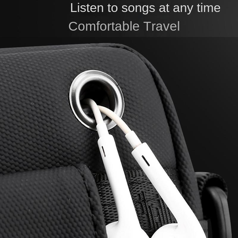 Small Shoulder Bag For Multi Functional Mobile Phones Compact & Versatile - Grey 14