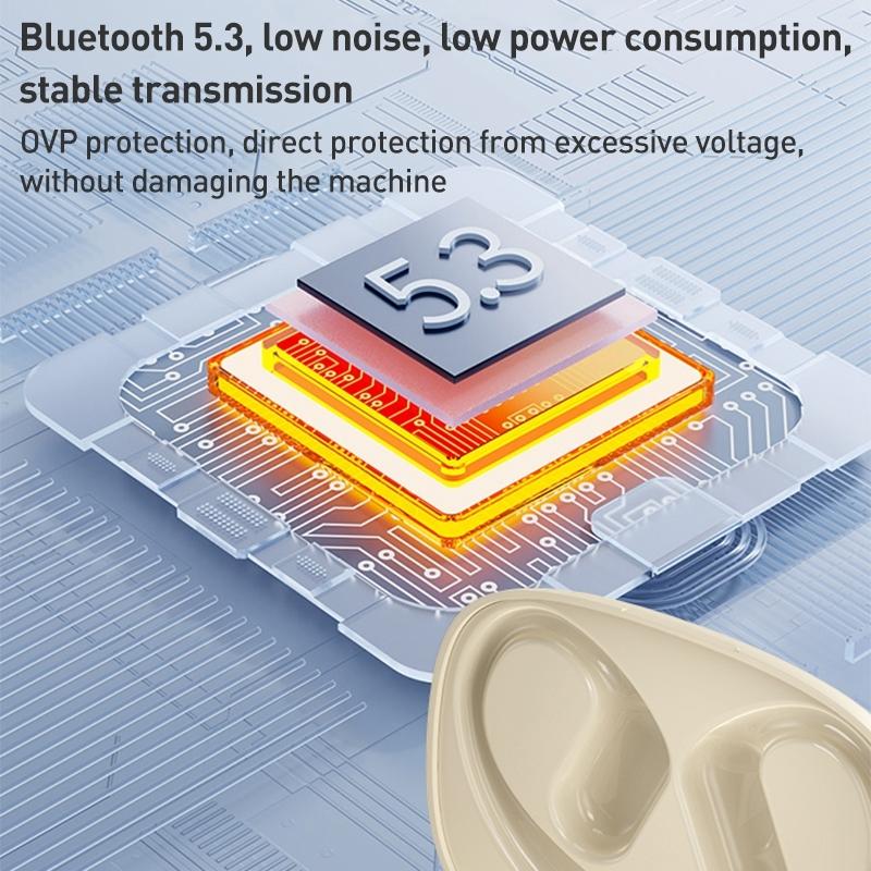 Wireless Bluetooth Earphone Ear-mounted - White 6