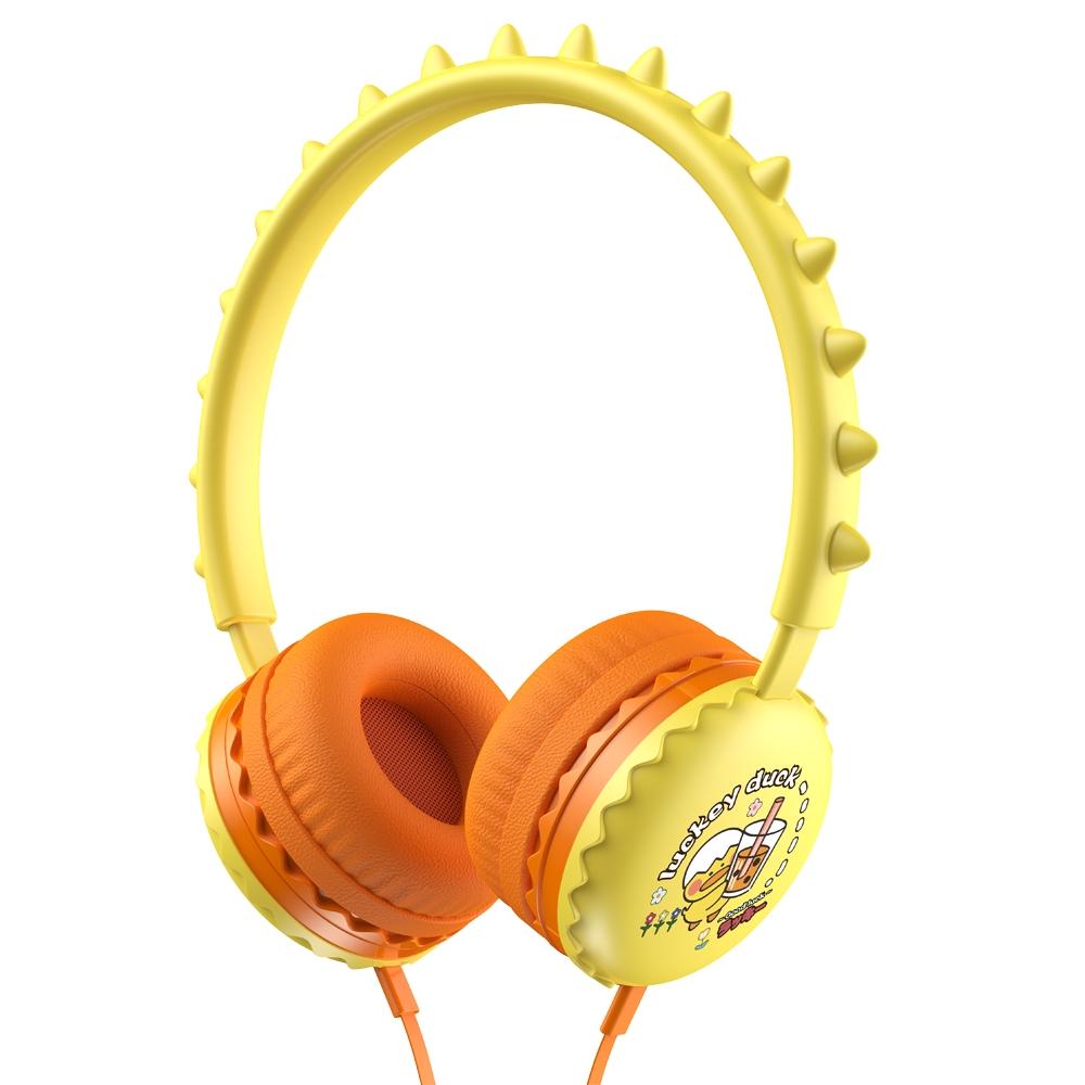Cartoon Stereo Headphones With Mic Y19 - Cute Dinosaur 12