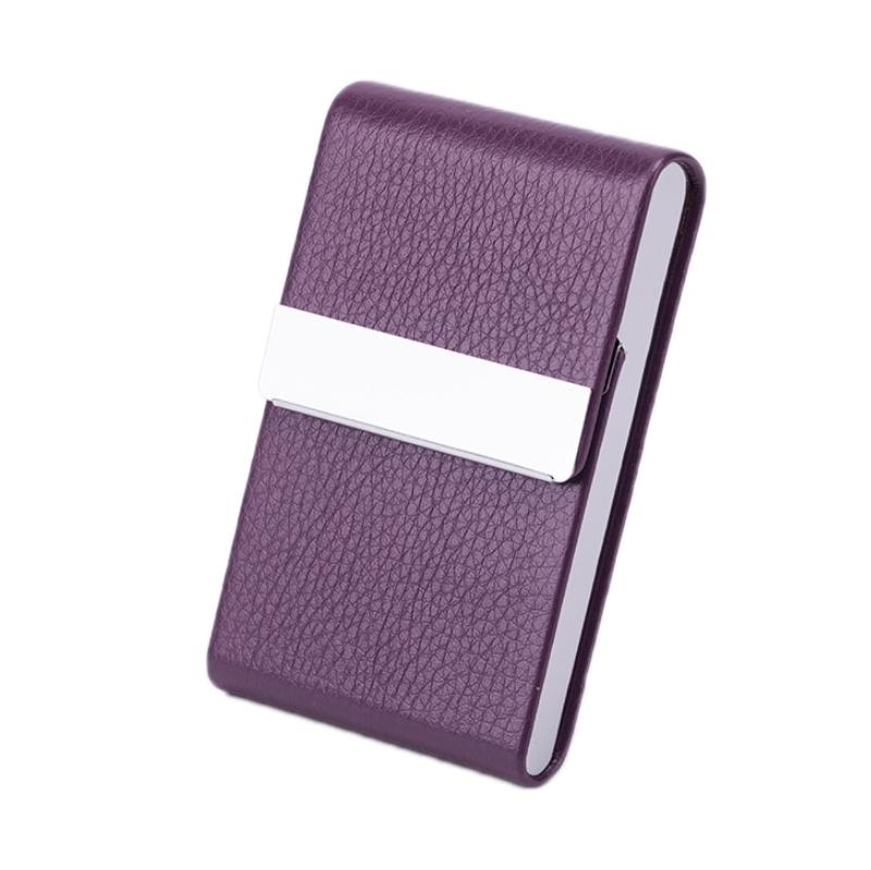 Business Card Case For Advertising Fits Most Cards - Purple