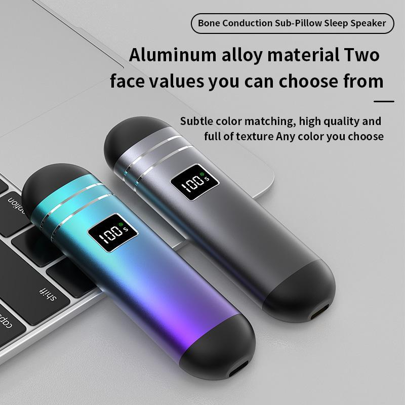 Bone Conduction Bluetooth 5.3 Sleep Speaker Qy09 - Grey 4