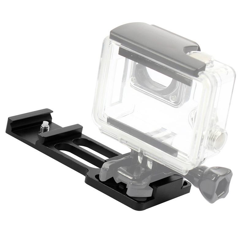 Rail Side Mount for Gopro and Other Action Cameras - 20mm for Hunting Shots - Black 3