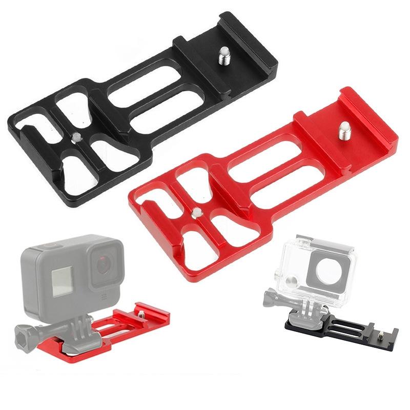 Rail Side Mount for Gopro and Other Action Cameras - 20mm for Hunting Shots - Black 7