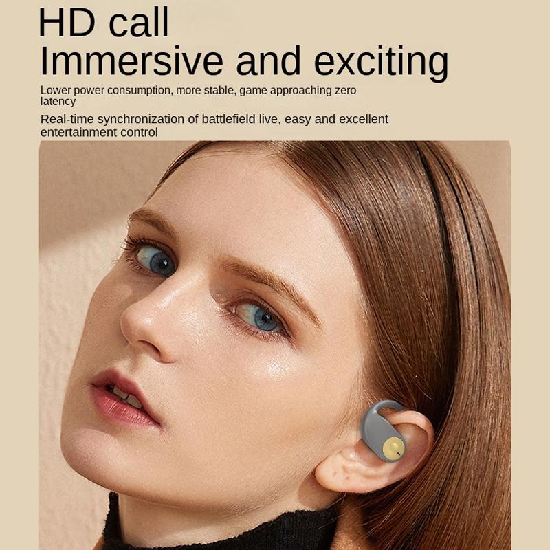 Wireless Bone Conduction Bluetooth Earphones for Sports - Gray 4