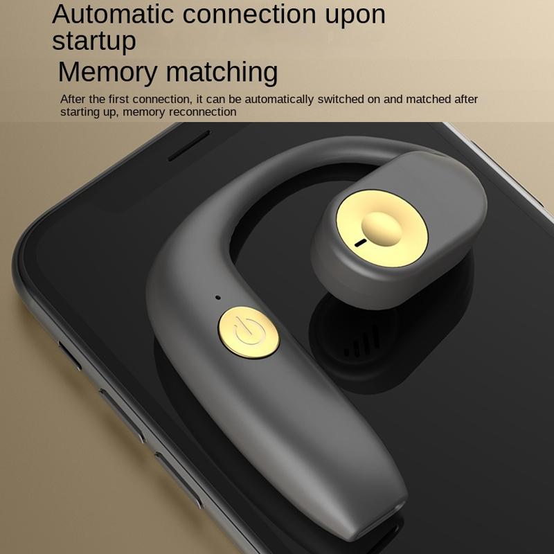 Wireless Bone Conduction Bluetooth Earphones for Sports - Gray 8