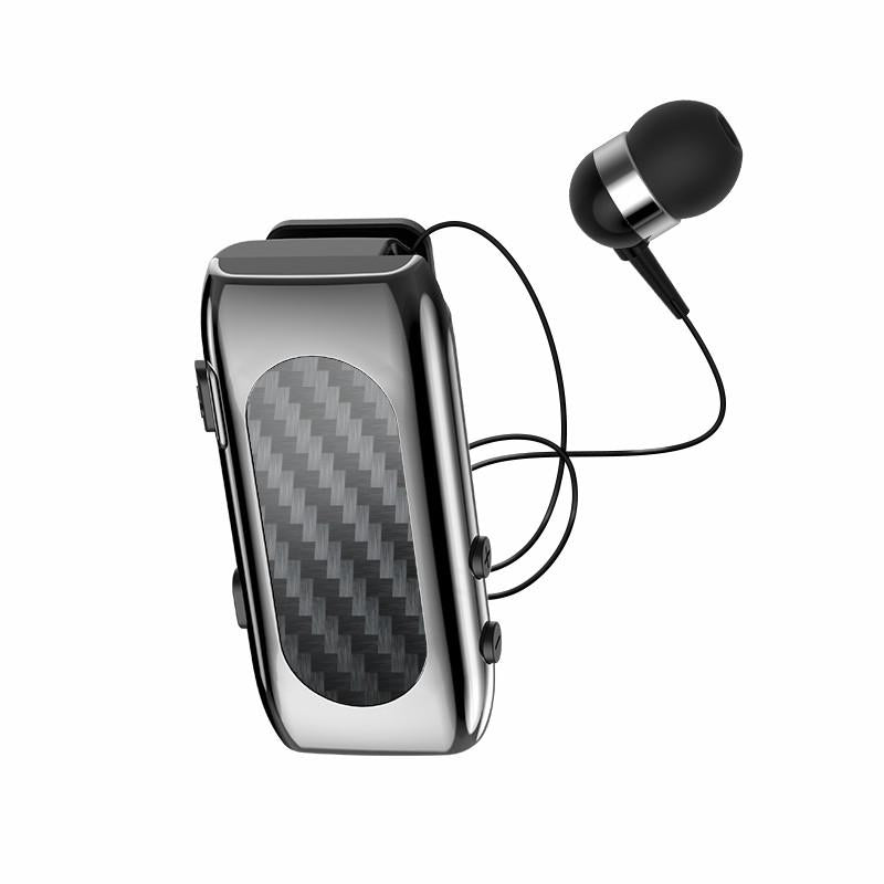 Carbon Brazing Bluetooth Earphones with Noise Reduction - Silver 3