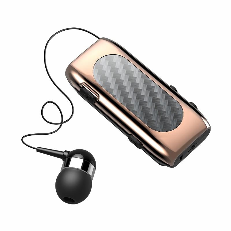 Carbon Brazing Bluetooth Earphones with Noise Reduction - Silver 10