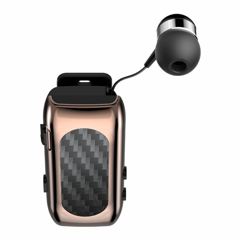 Carbon Brazing Bluetooth Earphones with Noise Reduction - Silver 11